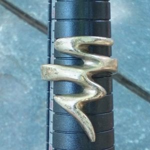 unique vintage sterling silver Ring size 7 1/2